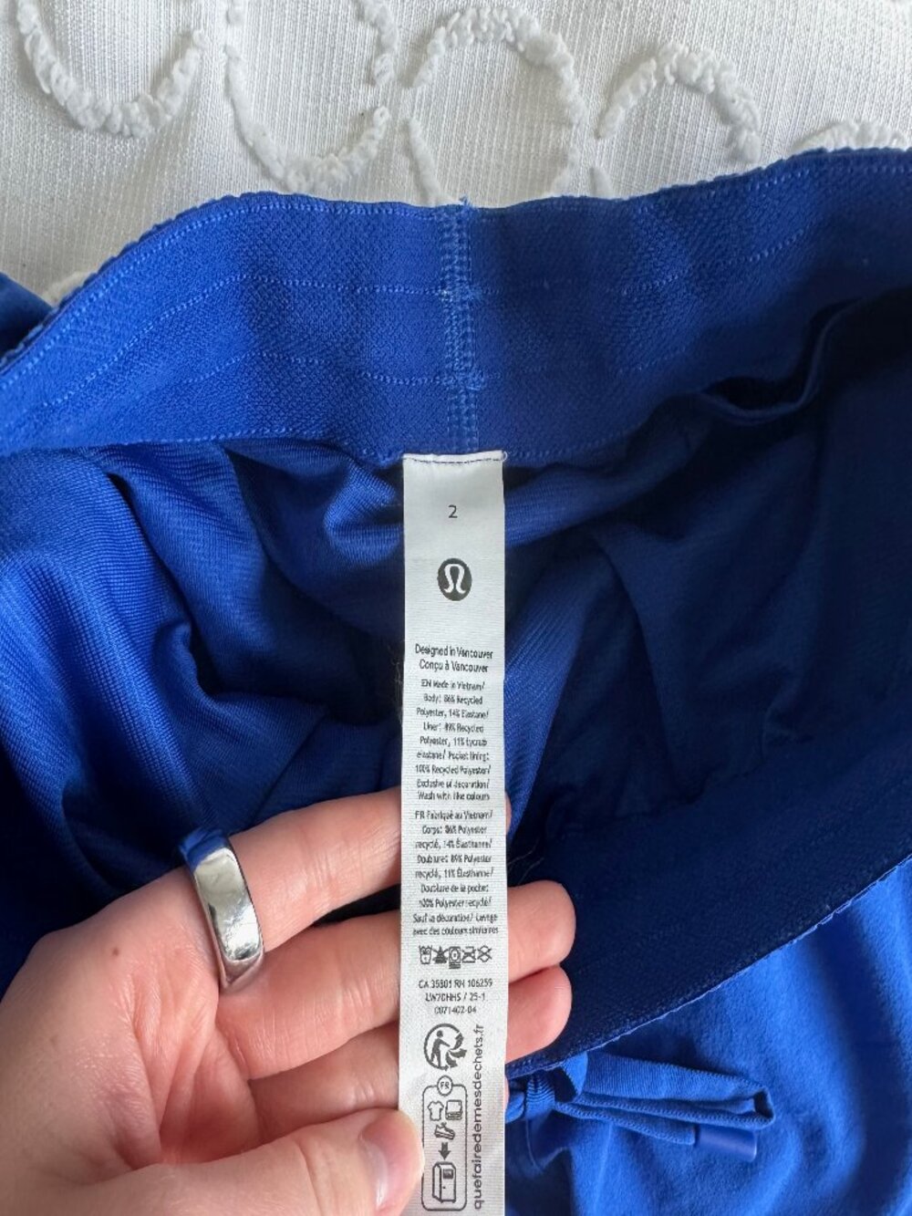Lululemon Pace Rival High Rise Short 3" - Picture 3 of 3